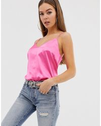 ASOS Satin Cami - Pink