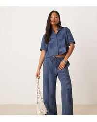 JDY Petite - Wide Leg Trousers Co-ord - Lyst
