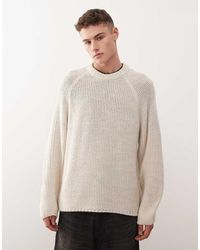 Collusion - Knitted Boxy Sweater Jumper - Lyst