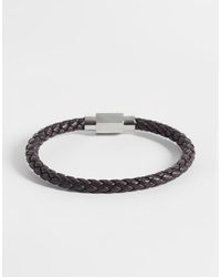 ASOS - Bracciale Intrecciato - Lyst