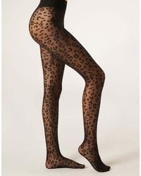 Calzedonia - Animal Pattern 30 Denier Sheer Tights - Lyst