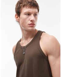 TOPMAN - – strukturiertes trägertop - Lyst
