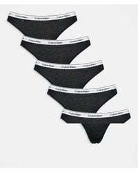 Calvin Klein - Modern Logo 5 Pack Bikini Briefs - Lyst