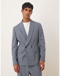 ASOS - Double Breasted Shawl Regular Suit Jacket - Lyst