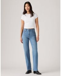 Levi's - 723 High Rise Straight True Dark - Lyst