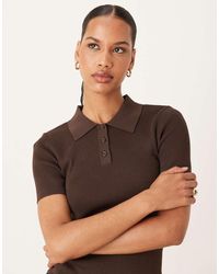 Mango - Polo A Maniche Corte - Lyst