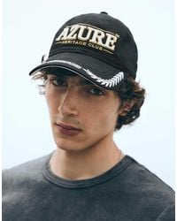 Bershka - Embroidered Cap - Lyst