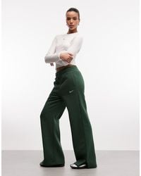 Nike - Phoenix Fleece High Waisted Wide Leg Joggers - Lyst
