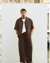 Pull&Bear - – kurzärmliges hemd - Lyst