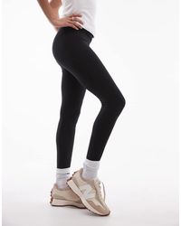 ARKET - Leggings Negros Ajustados De Punto Muy Elástico De - Lyst