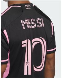 adidas Originals - Adidas Football Inter Miami Cf 23/24 Messi Away Authentic Jersey - Lyst