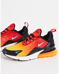 Nike red nike 270 Air Max 270 Sneakers for Men - Up to 58% off | Lyst