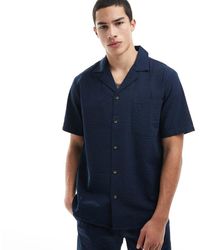 Only & Sons - Seersucker Shirt Co-ord - Lyst