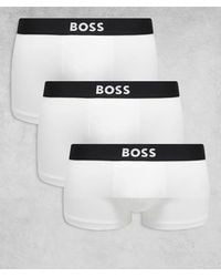 BOSS - Boss One Bodywear 3-pack Front Icon Logo Trunks - Lyst