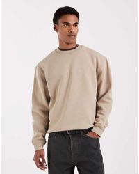 ASOS - Essentials Relaxed Fit Sweatshirt - Lyst