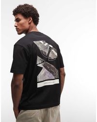 BOSS - Back Print T-Shirt - Lyst