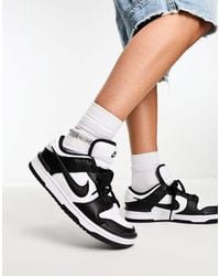 Nike - Dunk twist low - sneakers basse bianche e nere - Lyst