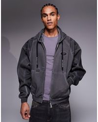 Aape By A Bathing Ape - Aape By A Bathing Ape Heavyweight Zip Through Motorcross Hooded Jacket - Lyst