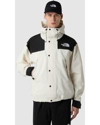 The North Face - Chaqueta Blanco Duna Y Negro Tnf Dryvent Mountain Mono De - Lyst