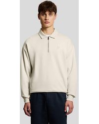 Lyle & Scott - 1/4 Zip Collar Sweatshirt - Lyst