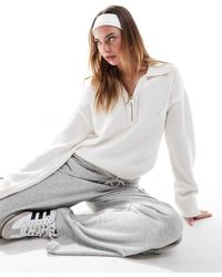 Cotton On - Cotton On Half Zip Collared Sweater - Lyst