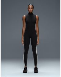 Oysho - Long Compressive Colourblock Jumpsuit - Lyst