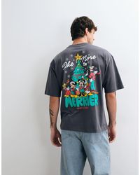 ASOS - Disney Relaxed T-shirt With Mickey And Friends Print - Lyst