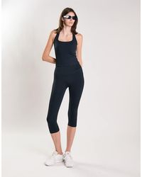 agon® - High Waist Capri Leggings - Lyst