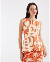 Never Fully Dressed - Cairo Waistcoat Co-ord - Lyst