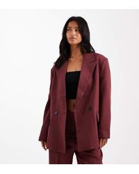 Vero Moda - Tailored Herringbone Co-Ord Blazer - Lyst