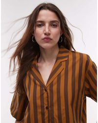Mango - Cotton Pyjama Shirt Co-Ord - Lyst