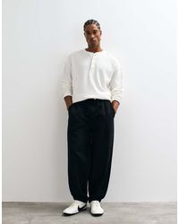ASOS - Premium Heavyweight Slim Balloon Jogger - Lyst