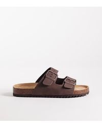 SEQWL Wide Fit - Seqwl Olsen Wide Fit Double Buckle Flat Sandals - Lyst