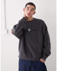 Aape By A Bathing Ape - Aape By A Bathing Ape X Erased Oversized Sweatshirt - Lyst