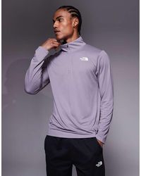 The North Face - Training 24/7 Logo 1/4 Top - Lyst