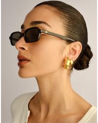 Le Specs - Pilferer Rectangle Sunglasses - Lyst