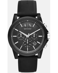 ARMANI EXCHANGE - – ax1326 – outerbanks – uhr mit silikonarmband - Lyst