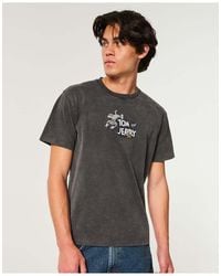 Hollister - Relaxed Tom And Jerry Graphic Tee - Lyst
