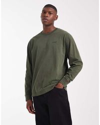 Levi's - Authentic Logo Garment Dye Long Sleeve T-Shirt - Lyst