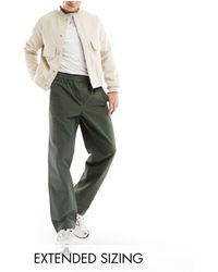 ASOS - Relaxed Pull On Trouser - Lyst