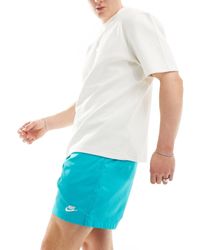 Nike - Club - short tissé - turquoise - Lyst
