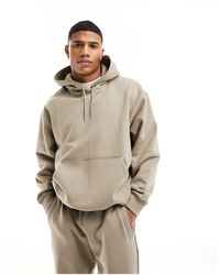 Weekday - Co-ord Relaxed Fit Heavyweight Jersey Hoodie - Lyst