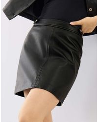 Bolongaro Trevor - Real Leather Peyton Skirt - Lyst