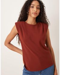 Mango - Sleeveless Blouse - Lyst