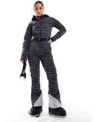 OOSC - Chic Ski Suit Tiger - Lyst