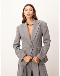 ARRANGE - Co-ord Premium Tailored Blazer With Cinched Waist - Lyst