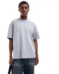 AllSaints - Isac - t-shirt oversize - délavé - Lyst