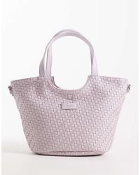 PASQ - Borsa Piccola Con Scollo Rotondo E Tracolla Color Lavanda Pallido - Lyst