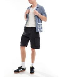 ADPT - – locker geschnittene cargo-jeans-shorts - Lyst