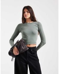 Hollister - Long Sleeve Crew Neck T-shirt - Lyst